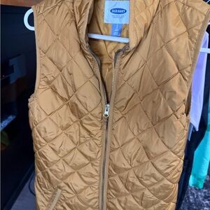 Old Navy Camel puffer Vest
